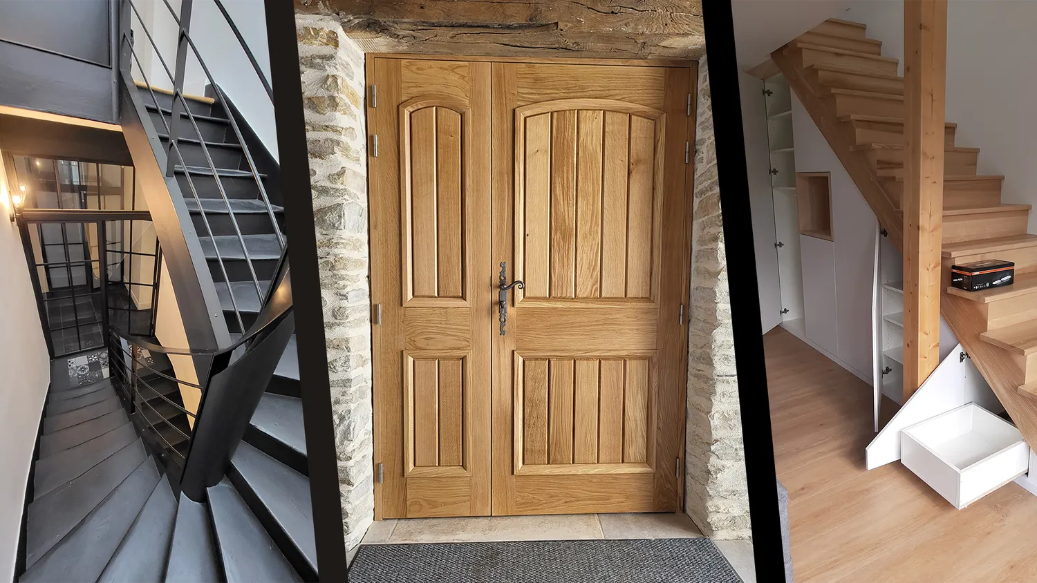 escalier sur mesure blain